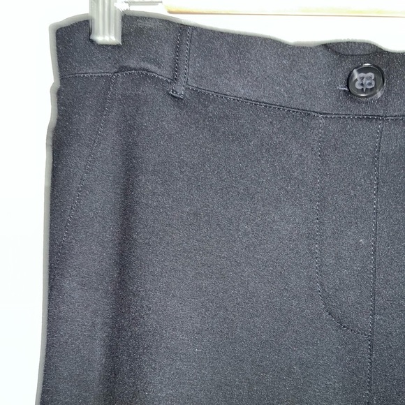 BETABRAND Bootcut Classic Dress Pants Black Size Large Petite - Picture 8 of 15